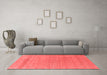 Contemporary Red Washable Rugs