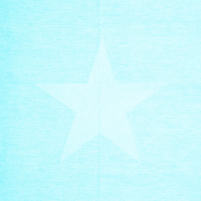 Machine Washable Solid Light Blue Modern Rug, wshcon2381lblu