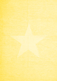 Solid Yellow Modern Rug, con2381yw