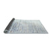 Thickness of Contemporary Light Steel Blue Modern Rug, con2383