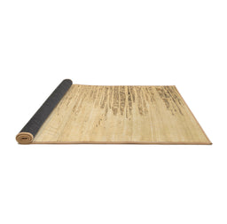 Sideview of Abstract Brown Contemporary Rug, con2383brn