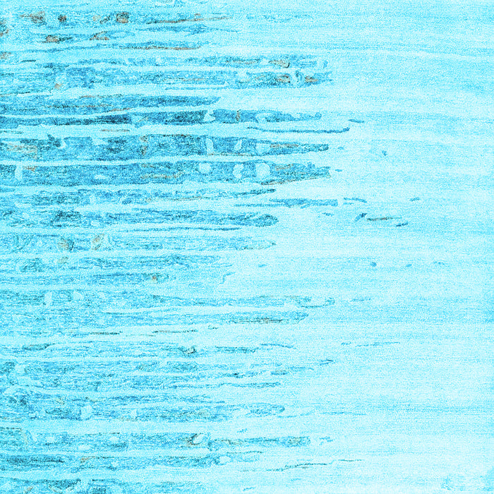 Machine Washable Abstract Light Blue Contemporary Rug, wshcon2383lblu