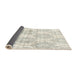 Thickness of Contemporary Champagne Beige Modern Rug, con2384