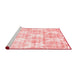 Contemporary Red Washable Rugs