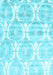 Machine Washable Abstract Light Blue Contemporary Rug, wshcon2384lblu