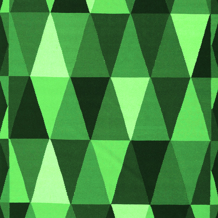 Abstract Green Contemporary Rug, con2385grn