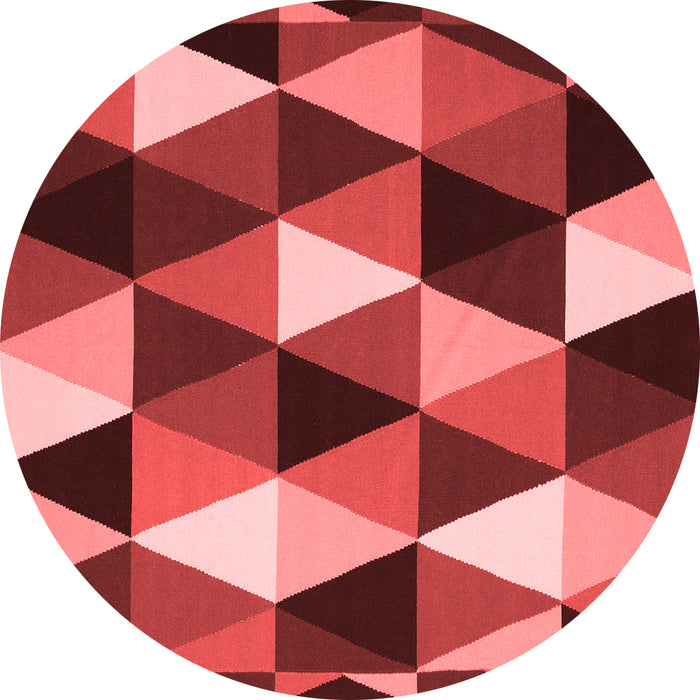 Abstract Red Contemporary Rug, con2385red