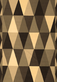 Abstract Brown Contemporary Rug, con2385brn