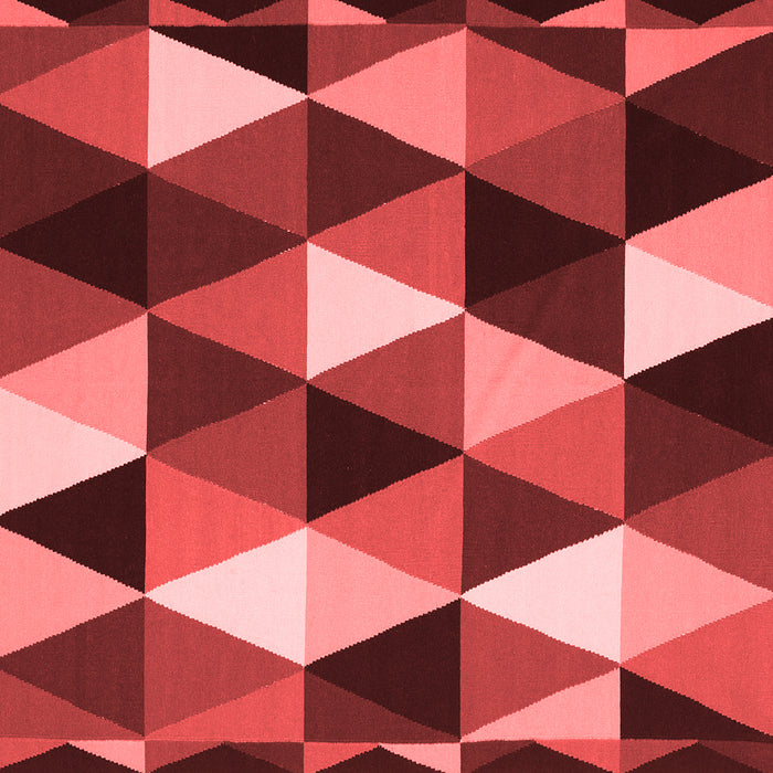 Abstract Red Contemporary Rug, con2385red