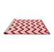 Contemporary Red Washable Rugs