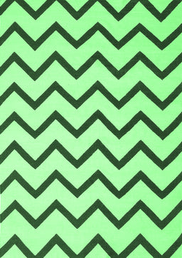 Abstract Emerald Green Contemporary Rug, con2386emgrn