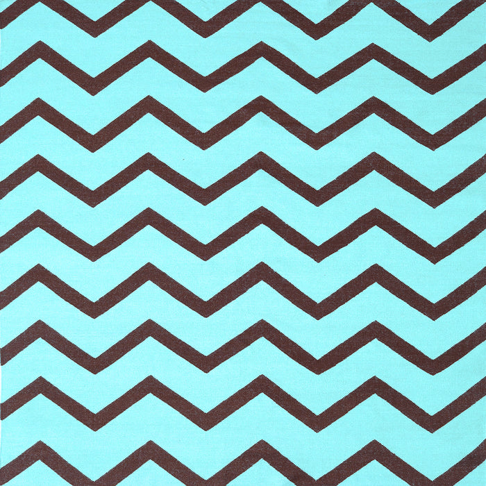 Square Machine Washable Abstract Light Blue Contemporary Rug, wshcon2386lblu