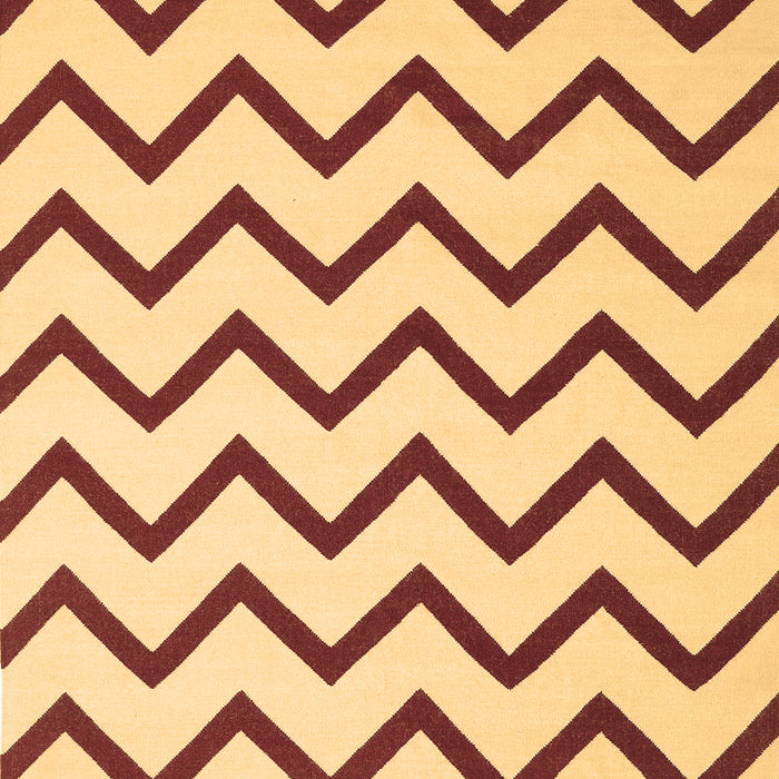 Abstract Brown Contemporary Rug, con2386brn