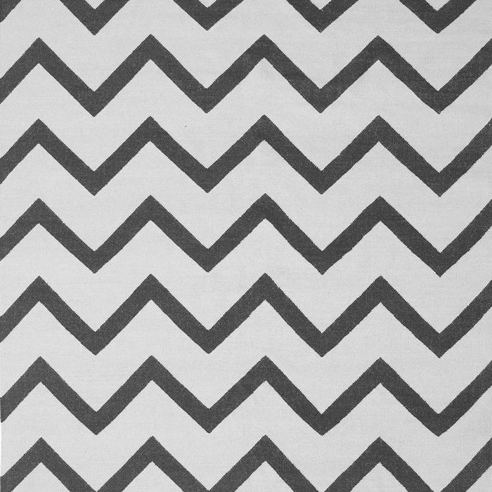 Serging Thickness of Machine Washable Abstract Gray Contemporary Rug, wshcon2386gry