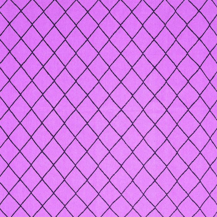 Square Abstract Purple Contemporary Rug, con2387pur