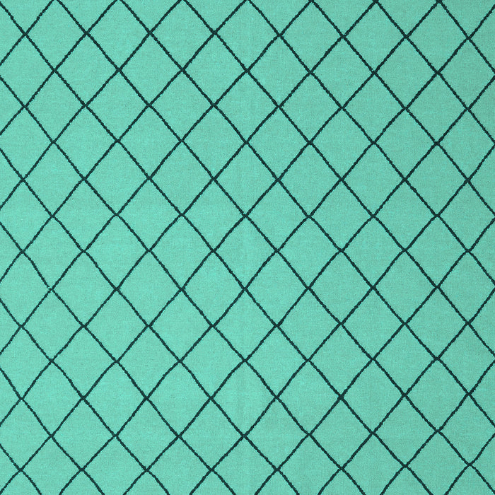 Abstract Turquoise Contemporary Rug, con2387turq