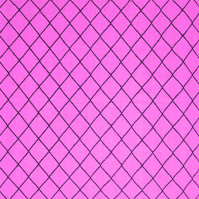 Square Abstract Pink Contemporary Rug, con2387pnk