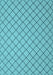 Machine Washable Abstract Light Blue Contemporary Rug, wshcon2387lblu