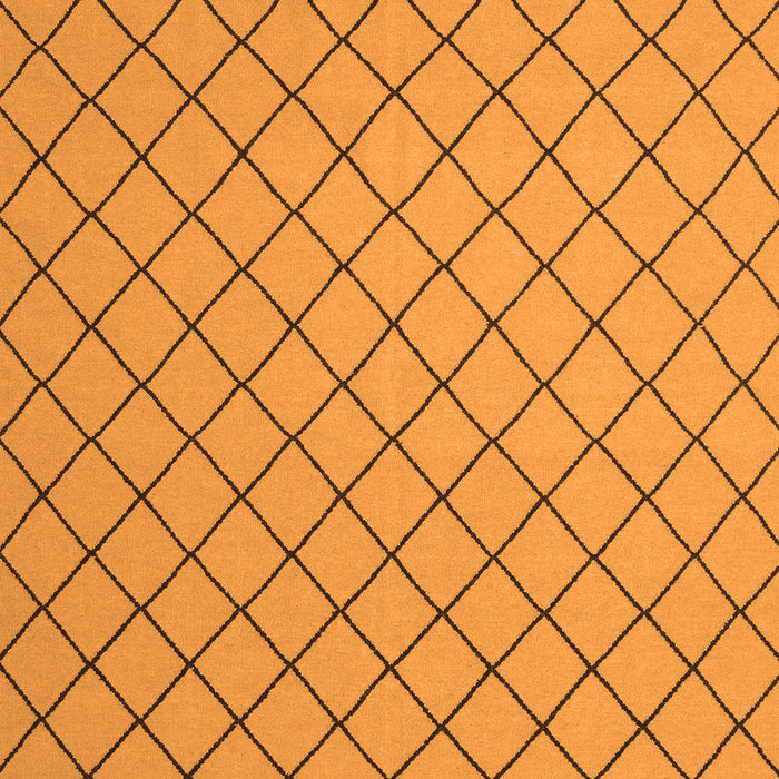 Serging Thickness of Machine Washable Abstract Orange Contemporary Area Rugs, wshcon2387org