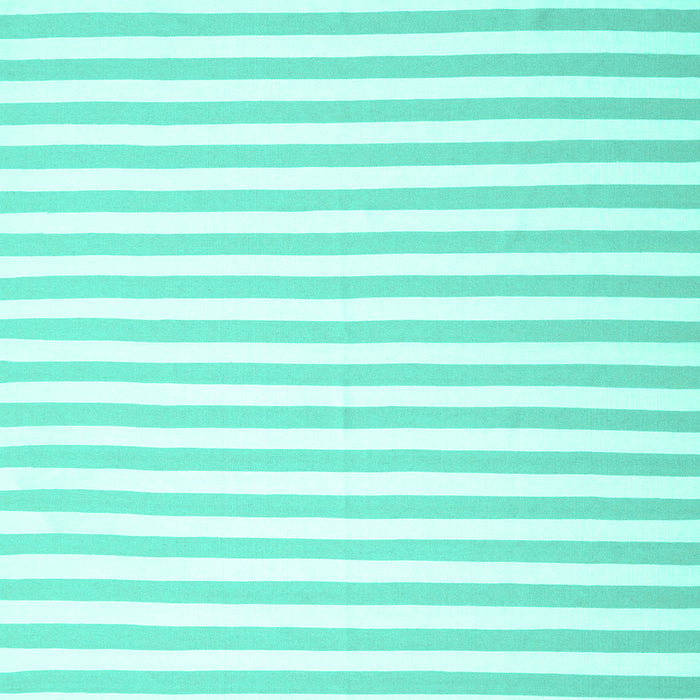 Machine Washable Solid Turquoise Modern Area Rugs, wshcon2388turq