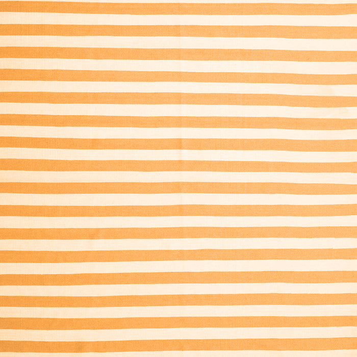 Serging Thickness of Machine Washable Solid Orange Modern Area Rugs, wshcon2388org