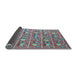 Sideview of Abstract Light Blue Contemporary Rug, con2389lblu