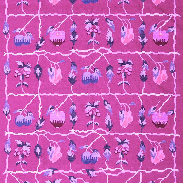 Machine Washable Abstract Purple Contemporary Area Rugs, wshcon2389pur