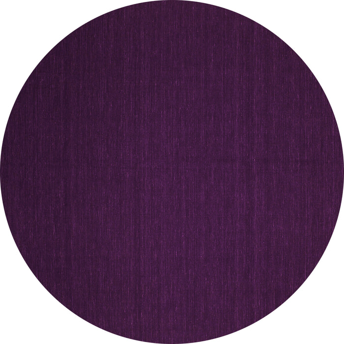 Round Machine Washable Abstract Pink Contemporary Rug, wshcon238pnk