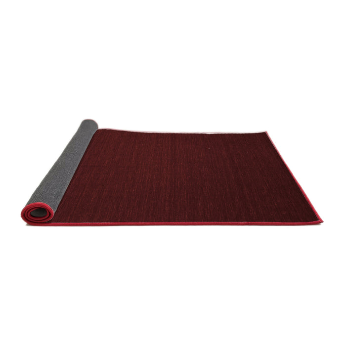 Abstract Red Contemporary Area Rugs