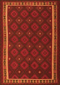 Oriental Orange Traditional Rug, con2390org