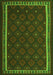 Oriental Green Traditional Rug, con2390grn