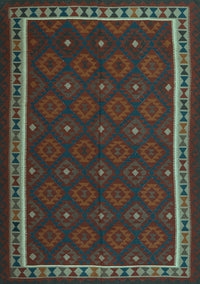 Oriental Light Blue Traditional Rug, con2390lblu