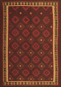 Oriental Brown Traditional Rug, con2390brn