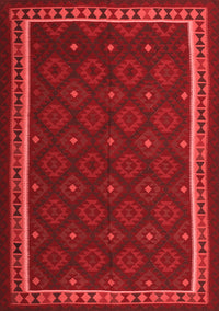 Oriental Red Traditional Rug, con2390red