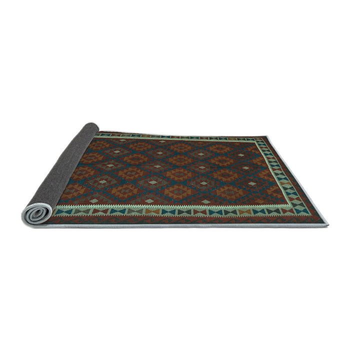 Sideview of Oriental Light Blue Traditional Rug, con2390lblu