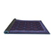 Sideview of Oriental Blue Traditional Rug, con2390blu