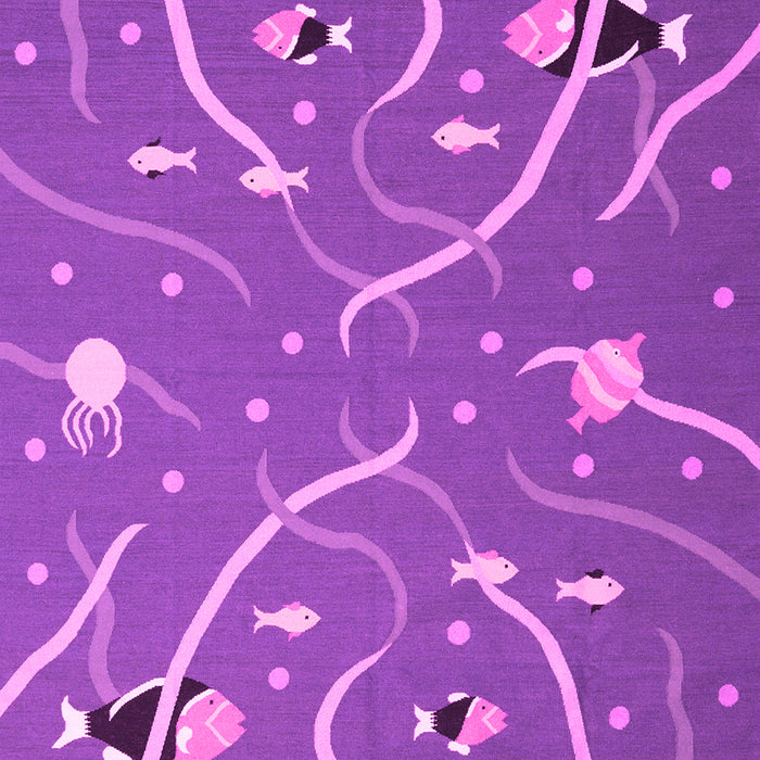 Machine Washable Abstract Pink Contemporary Rug, wshcon2391pnk