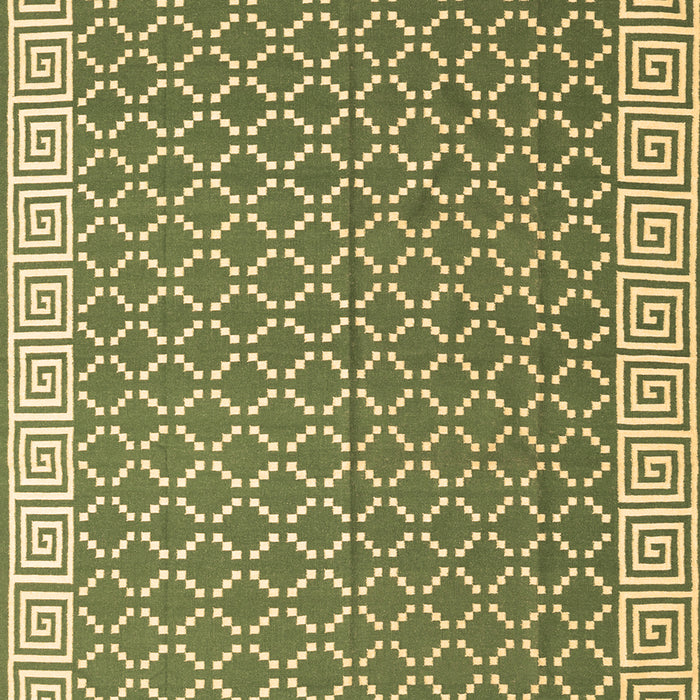 Machine Washable Abstract Brown Contemporary Rug, wshcon2392brn