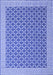 Machine Washable Abstract Blue Contemporary Rug, wshcon2392blu