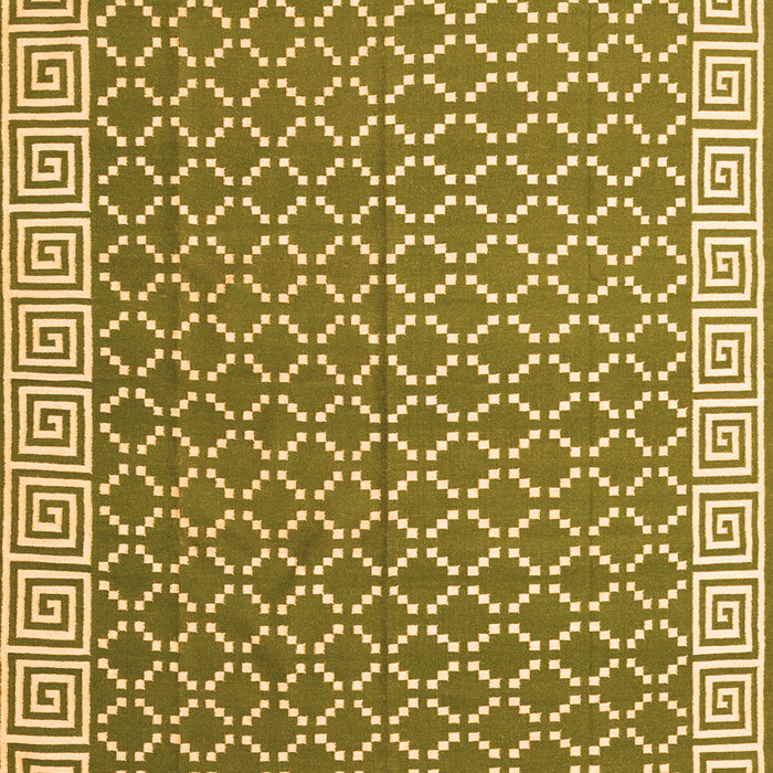 Serging Thickness of Machine Washable Abstract Orange Contemporary Area Rugs, wshcon2392org