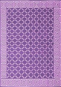 Abstract Pink Contemporary Rug, con2392pnk