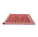 Contemporary Red Washable Rugs