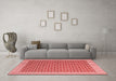 Contemporary Red Washable Rugs