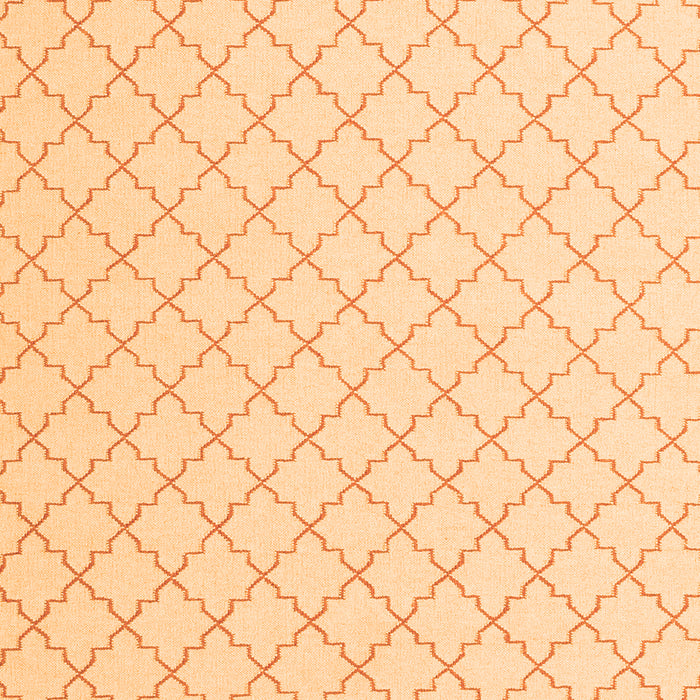 Serging Thickness of Machine Washable Terrilis Orange Contemporary Area Rugs, wshcon2393org