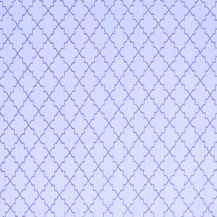 Square Machine Washable Terrilis Blue Contemporary Rug, wshcon2393blu