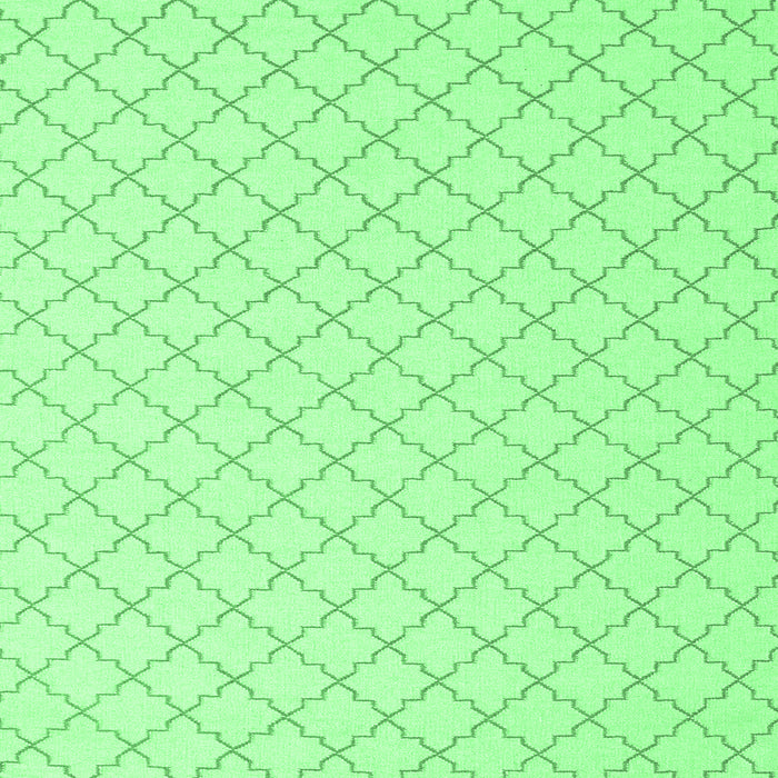 Square Terrilis Emerald Green Contemporary Rug, con2393emgrn