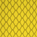 Square Trellis Yellow Modern Rug, con2394yw