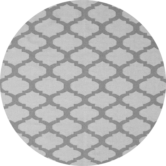 Machine Washable Trellis Gray Modern Rug, wshcon2394gry