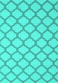 Trellis Turquoise Modern Rug, con2394turq