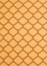 Trellis Orange Modern Rug, con2394org